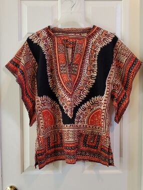 Vintage Dashiki Tunic Large Unisex From The 70's